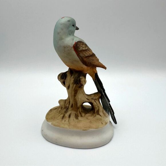 VTG LEFTON China Ceramic Flycatcher Bird Figurine 5.25"H Hand Painted Japan 1184 - Picture 4 of 12